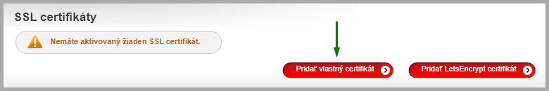 Inštalácia vlastného SSL/TLS certifikátu - Bezpečnostné certifikáty ...